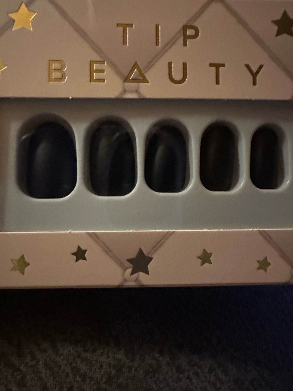 Matte Black Press-On Nails